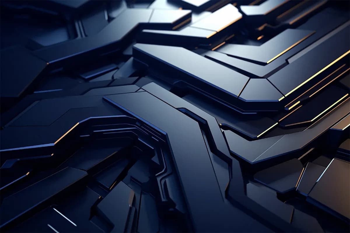 Abstract dark technology surface